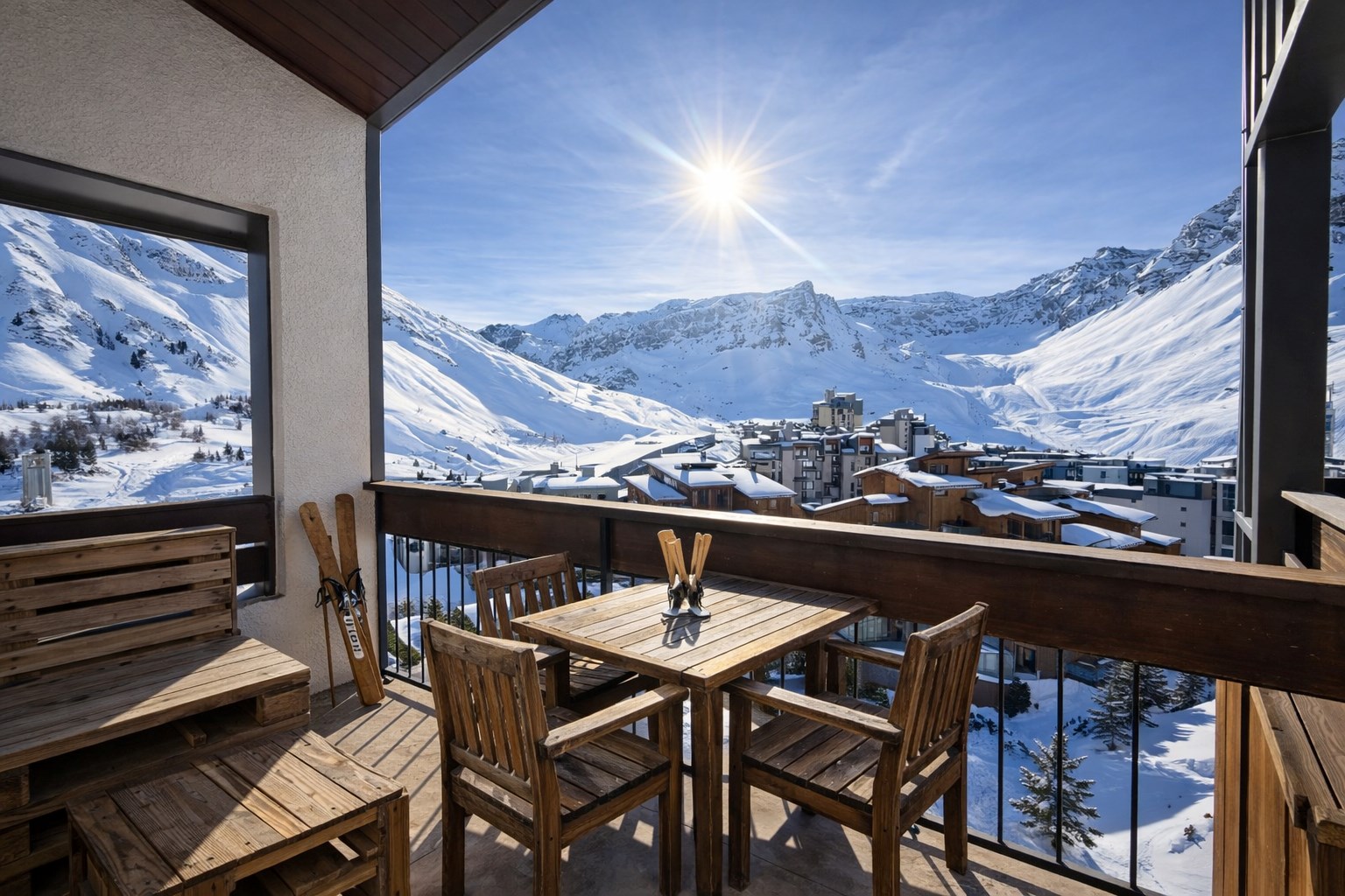 Duplex  très rare de 4 chambres en dernier étage - Val Claret