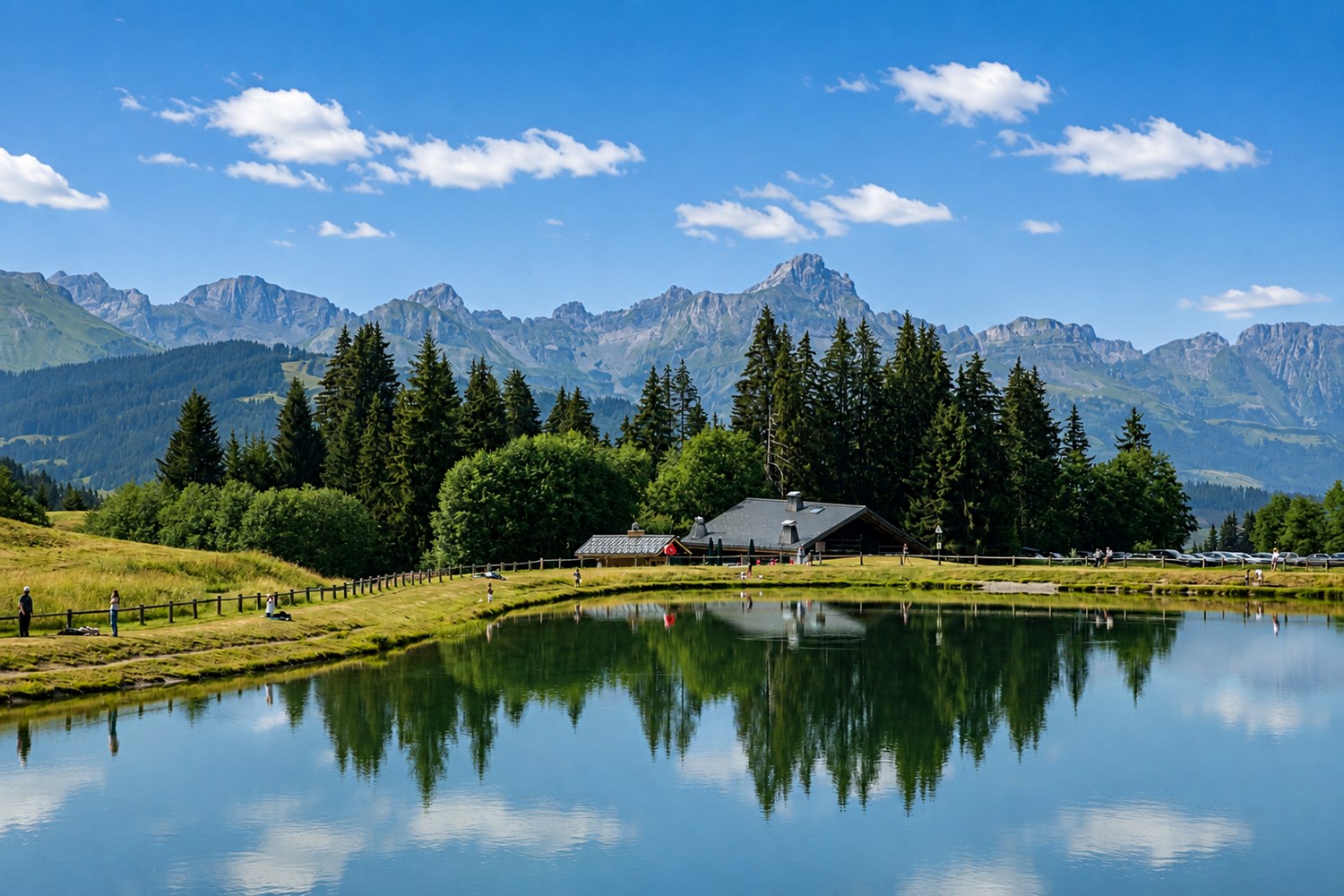 Two chalets, one creation