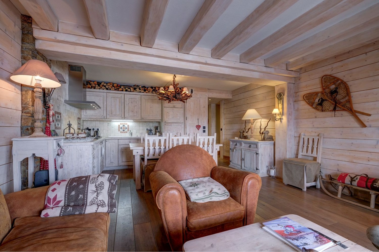 Un appartement familial au coeur de l'art de vivre en altitude