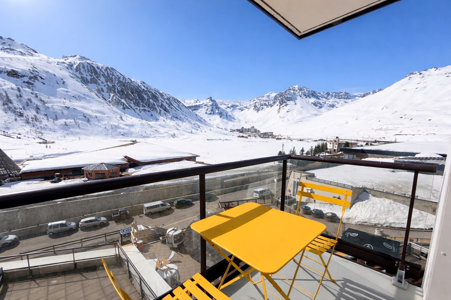 Tignes le lac -Appartement T4+ skis aux pieds