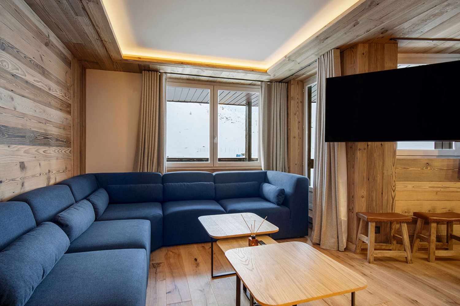 Rooftop apartment- Val Claret- Ski in ski out