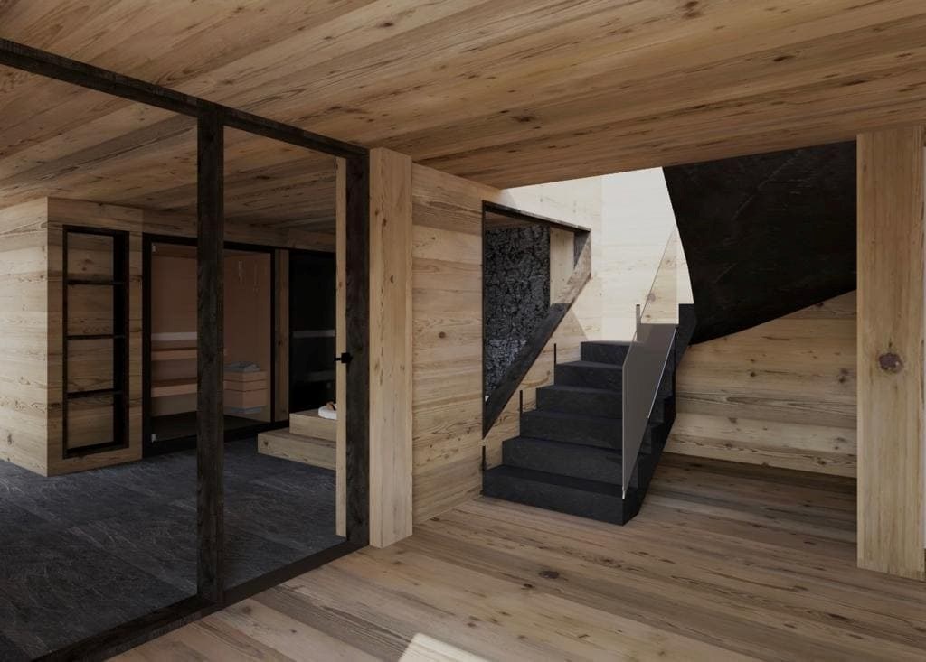 Chalet entre lumière et silence