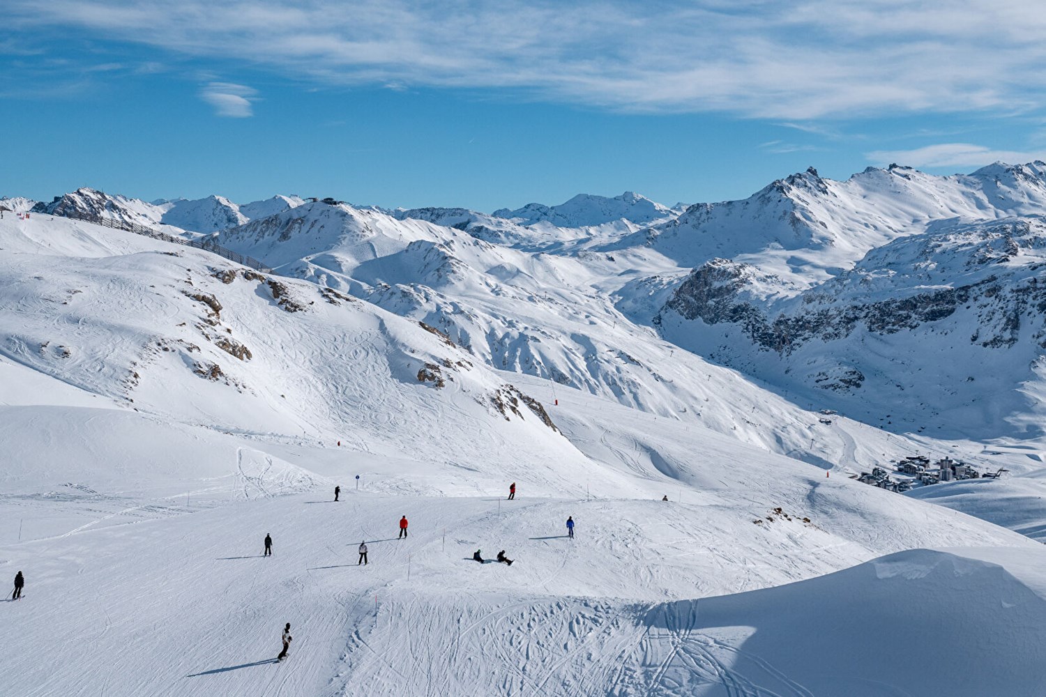 Appartement T3 + 2 cabines de 77 m² avec parking  sur les pistes de Tignes le lac