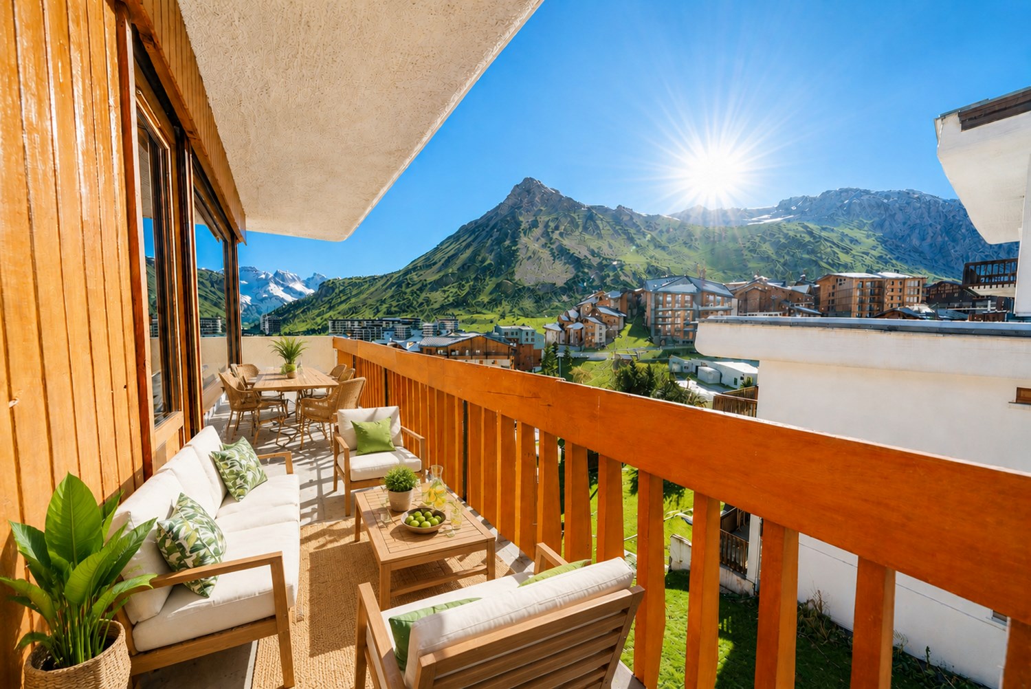 TIGNES - Near the lake ? 3 bedroom flat on the top floor