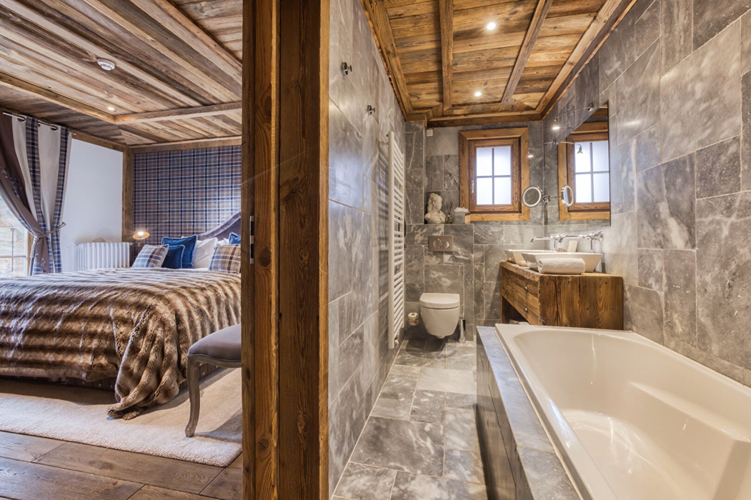 Chalet-hôtel d'exception au coeur de Megève - 15 suites