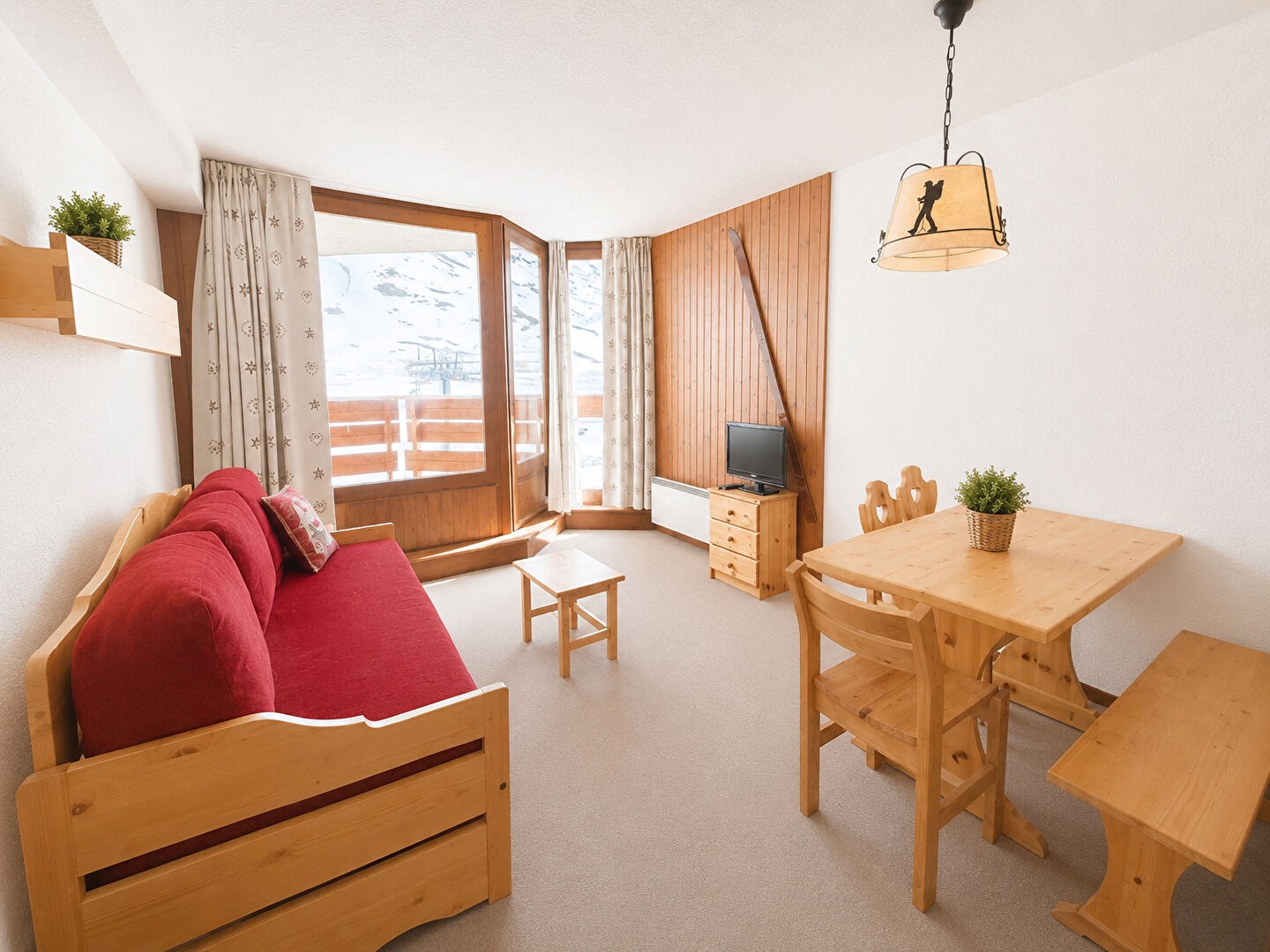 Appartement T2 + Coin montagne - Skis aux pieds - TIGNES Val Claret