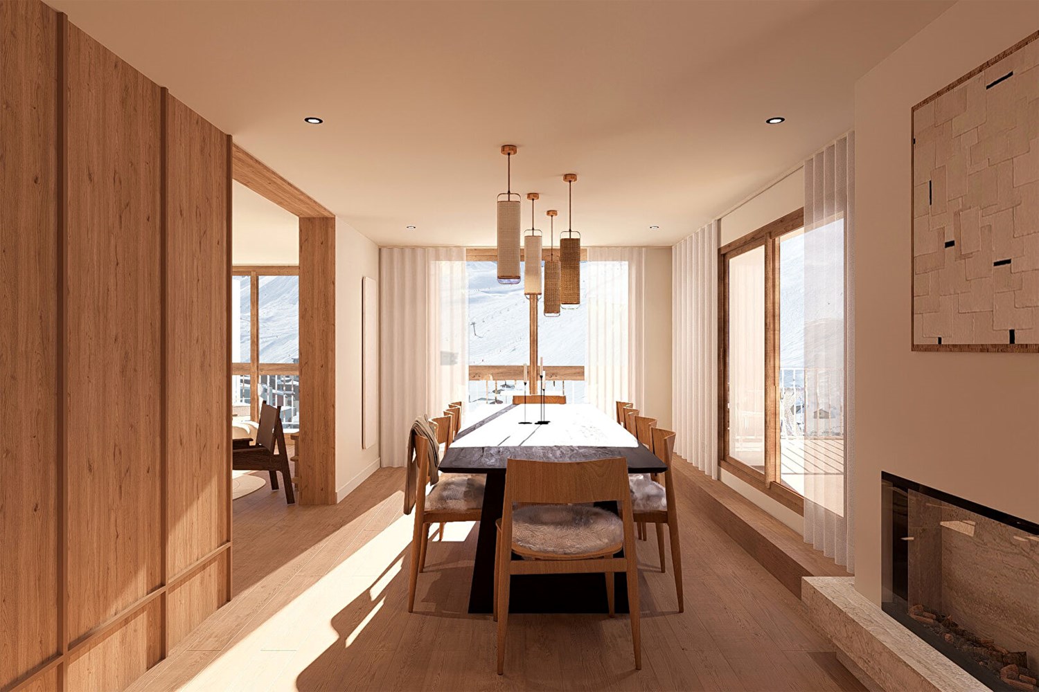 3 bedroom flat with sleeping alcove - LA SANA - Tignes Val Claret
