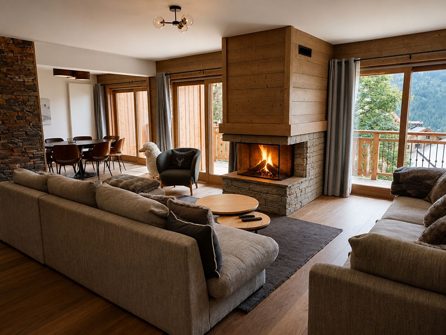 Une adresse au rythme de la montagne