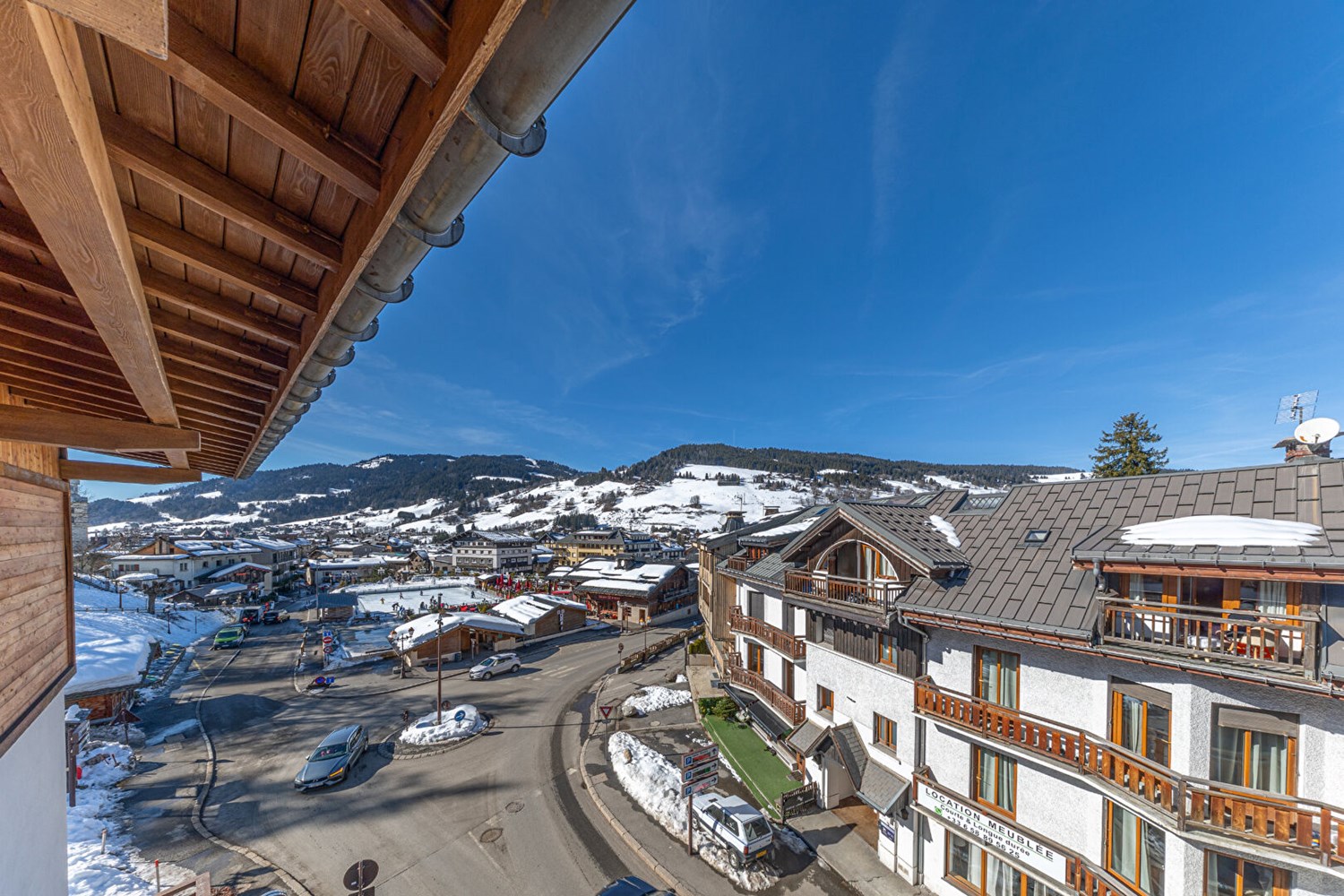 Apartment in the heart of Megève