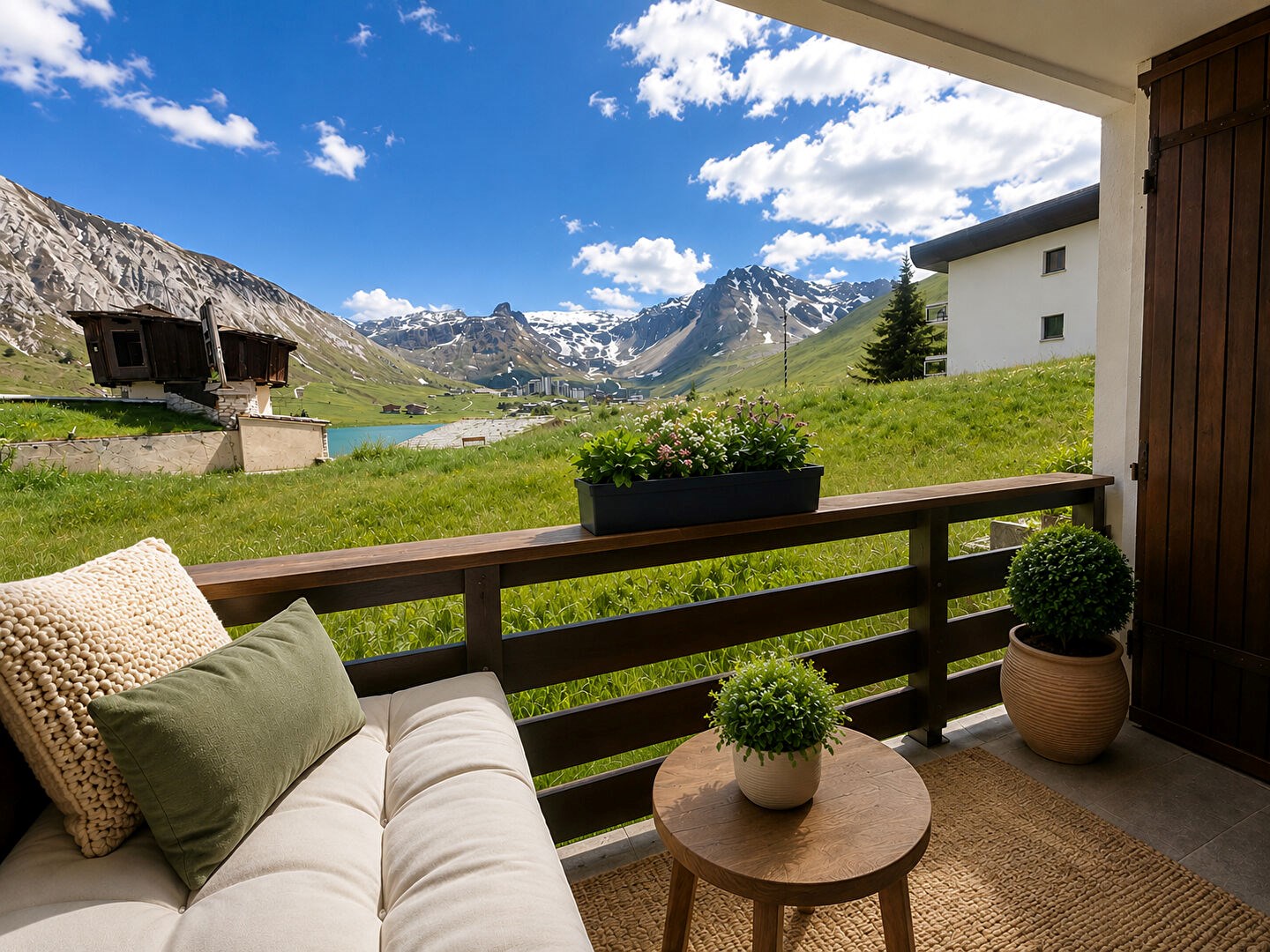 Studio + Cabin in Tignes Le Lac