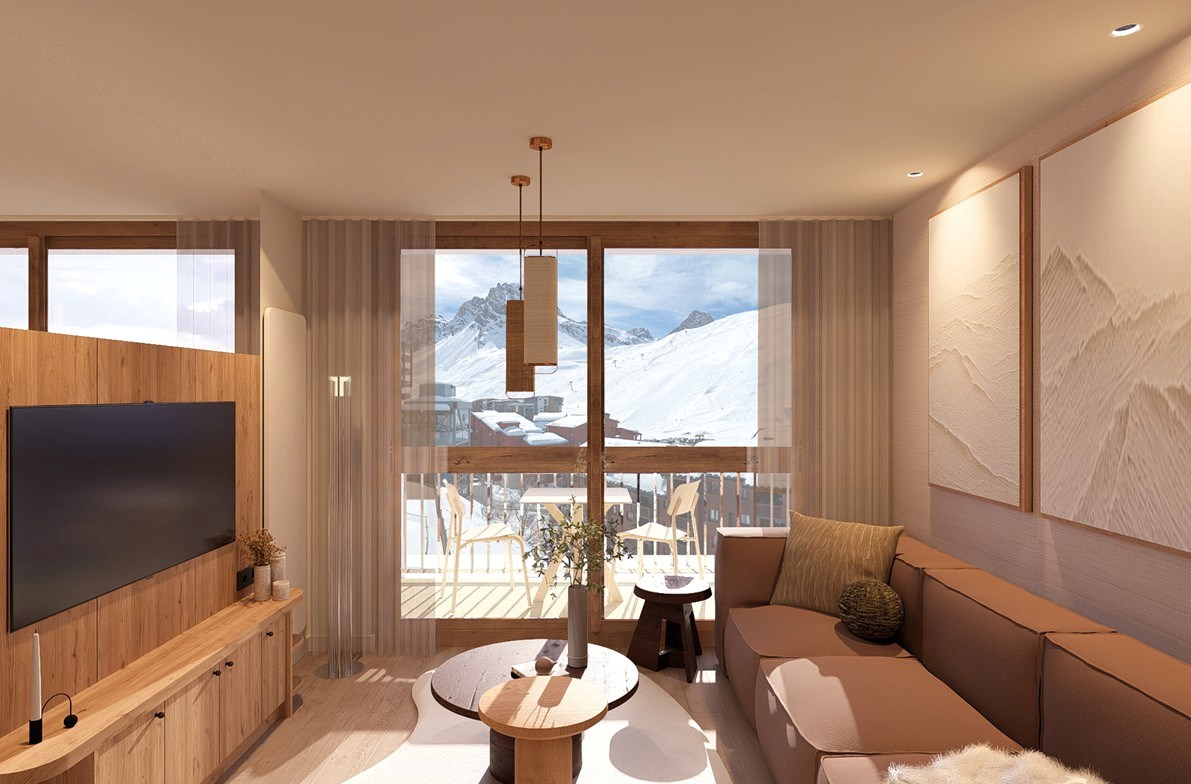 Appartement  T2+ Cabine -vue exceptionnelle- Tignes Val Claret