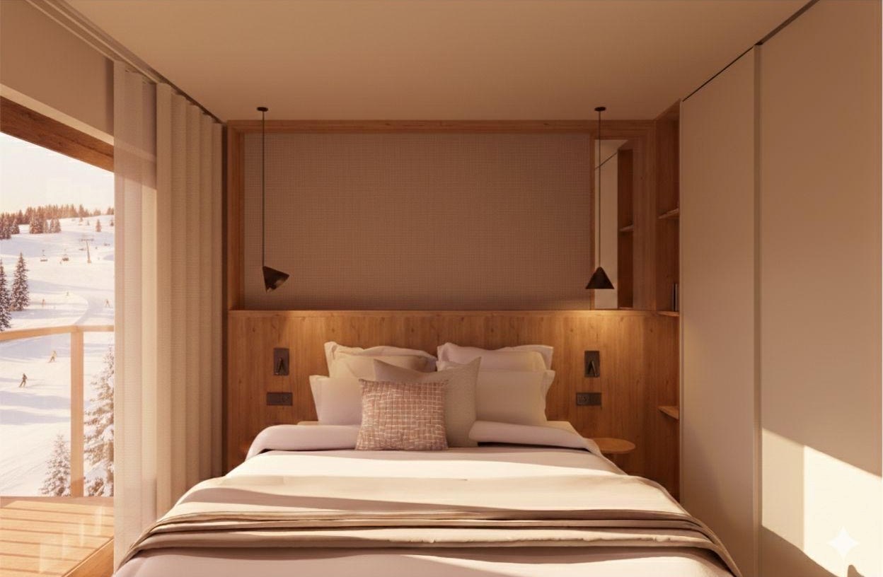 TIGNES Val claret - brand new apartment one bedroom + cabin-52sqm