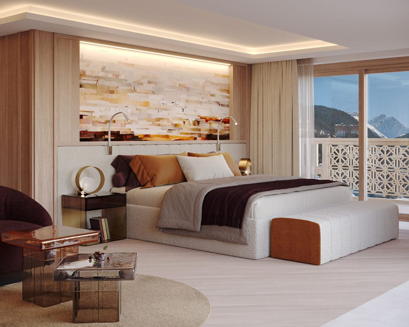 Chalet with spa in Courchevel