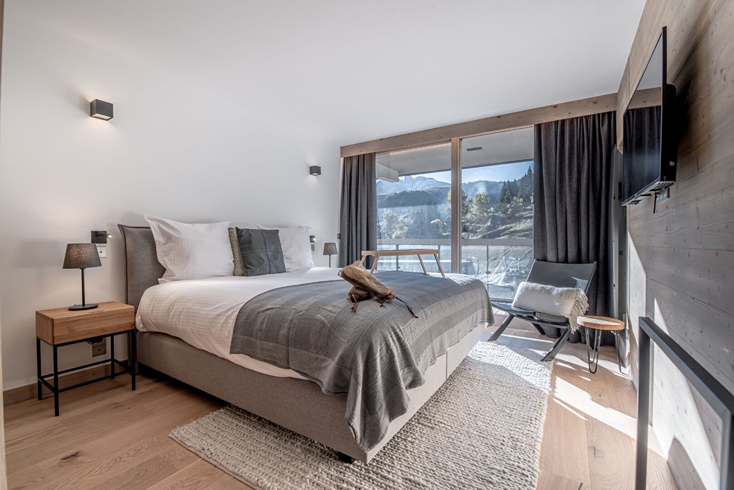 Appartement vue panoramique skis aux pieds Courchevel Village