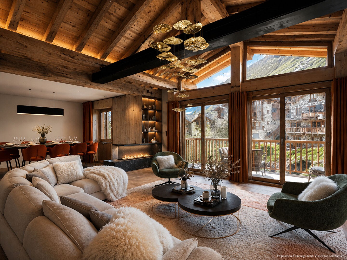 Alpine refuge in the heart of the Fornet