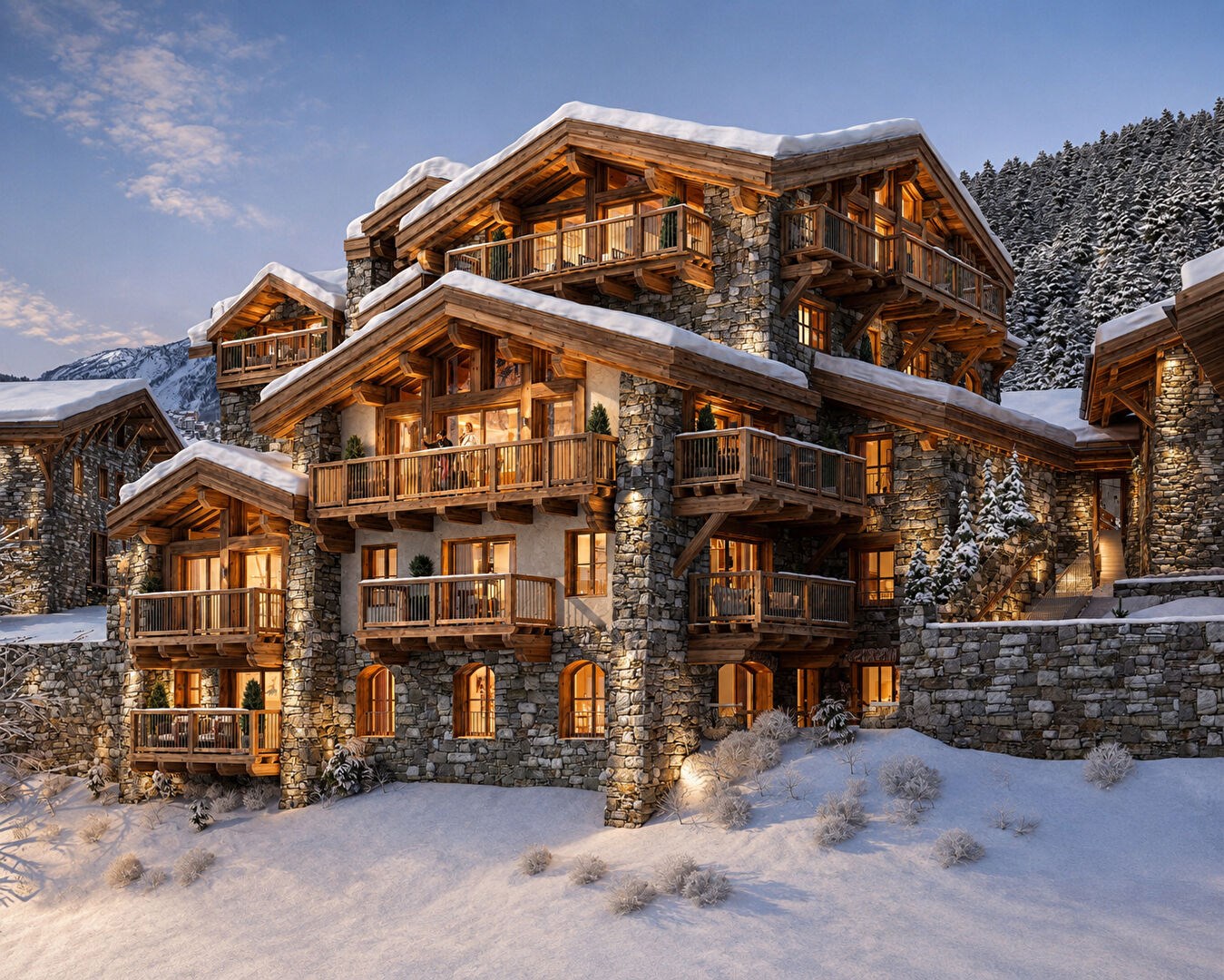 Alpine refuge in the heart of the Fornet