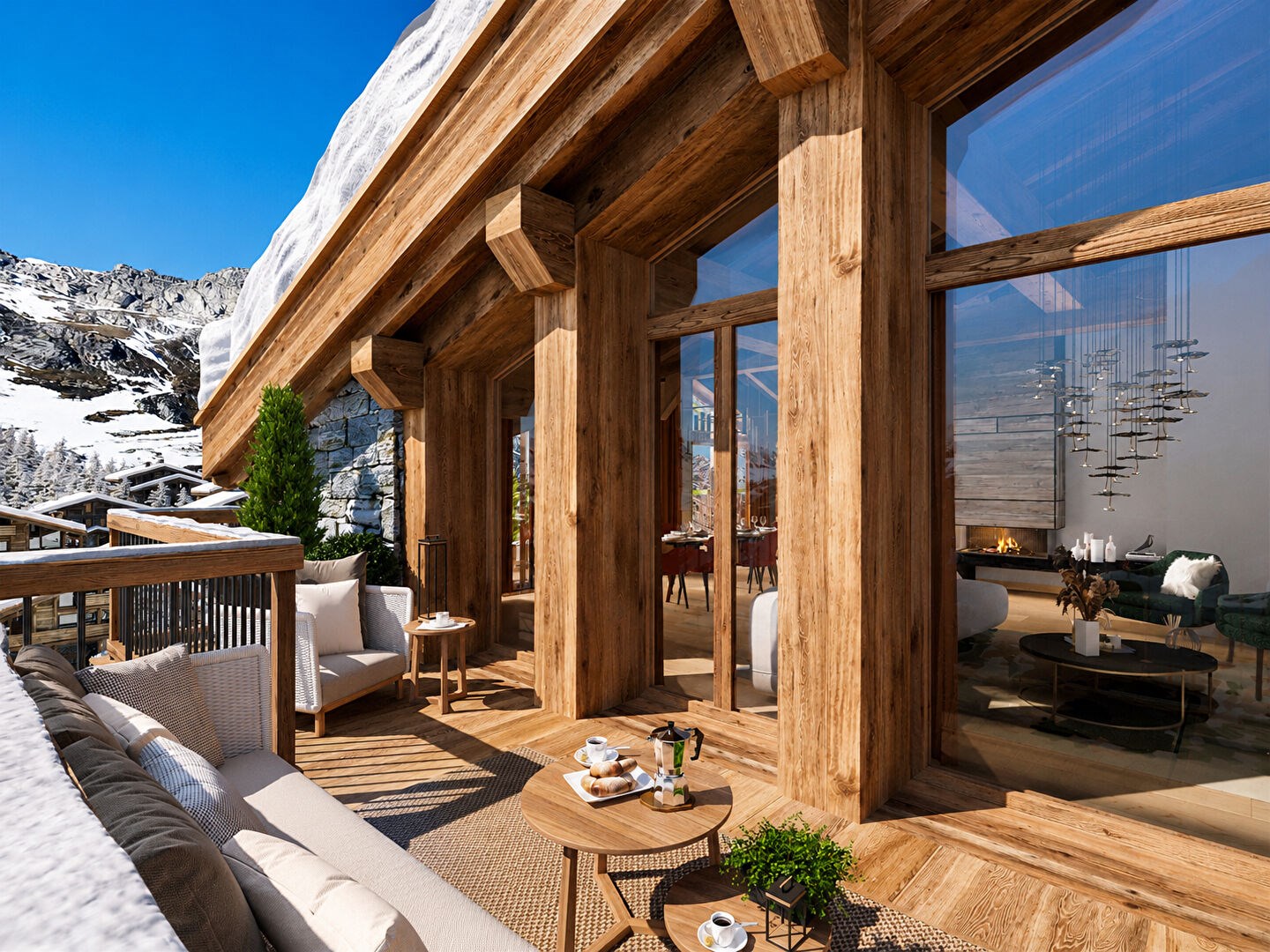 Alpine refuge in the heart of the Fornet