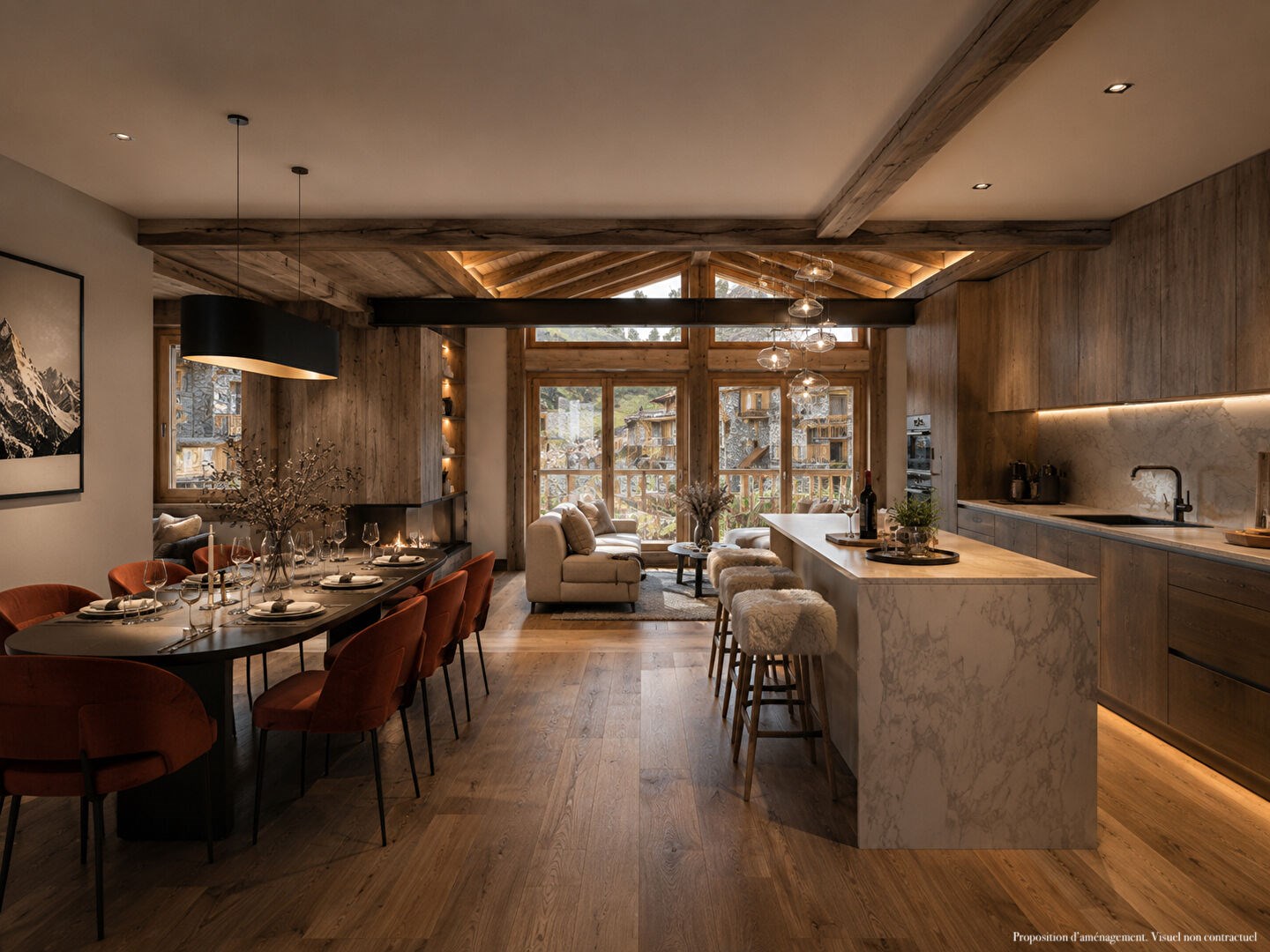 Alpine refuge in the heart of the Fornet
