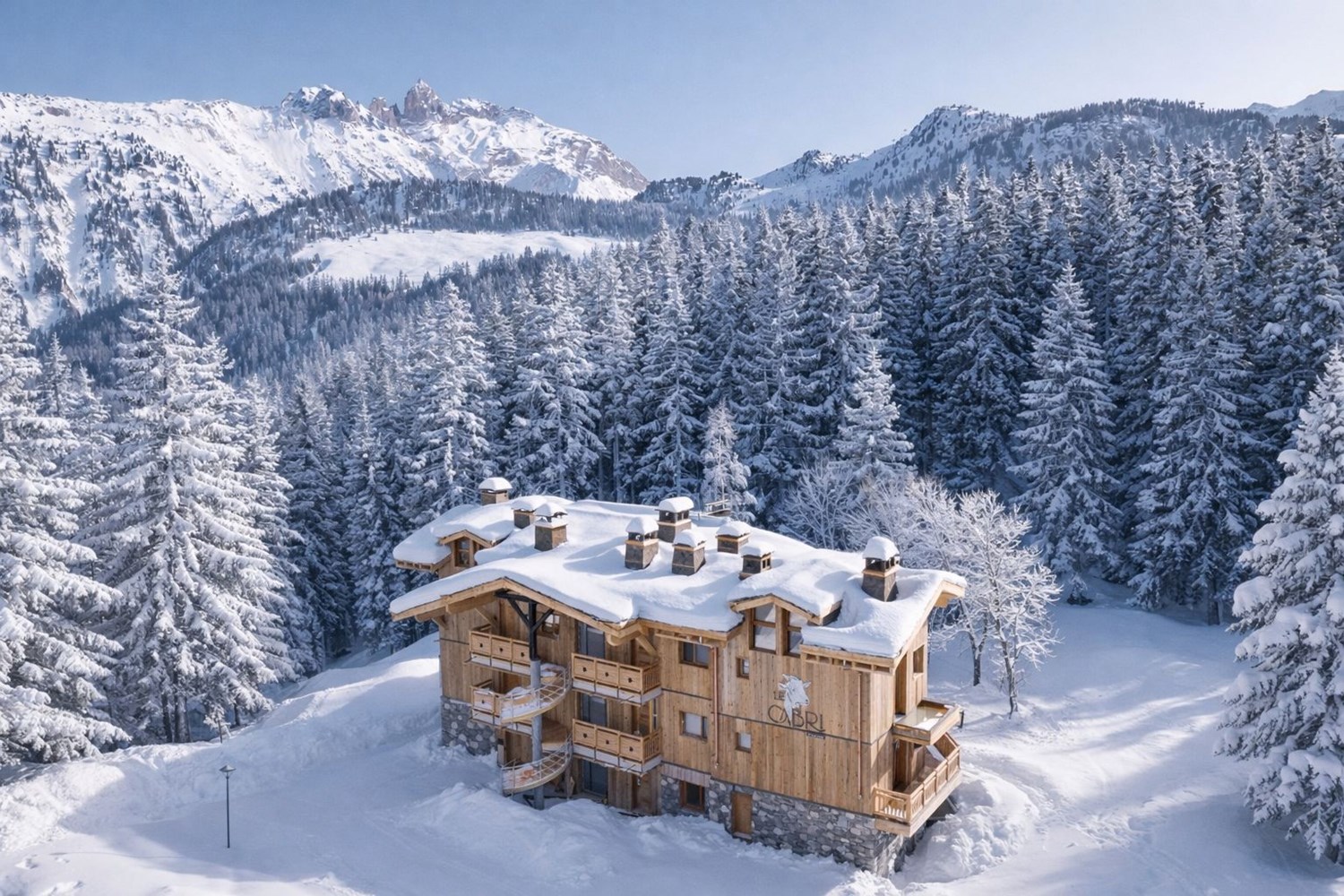 Penthouse in a peaceful setting