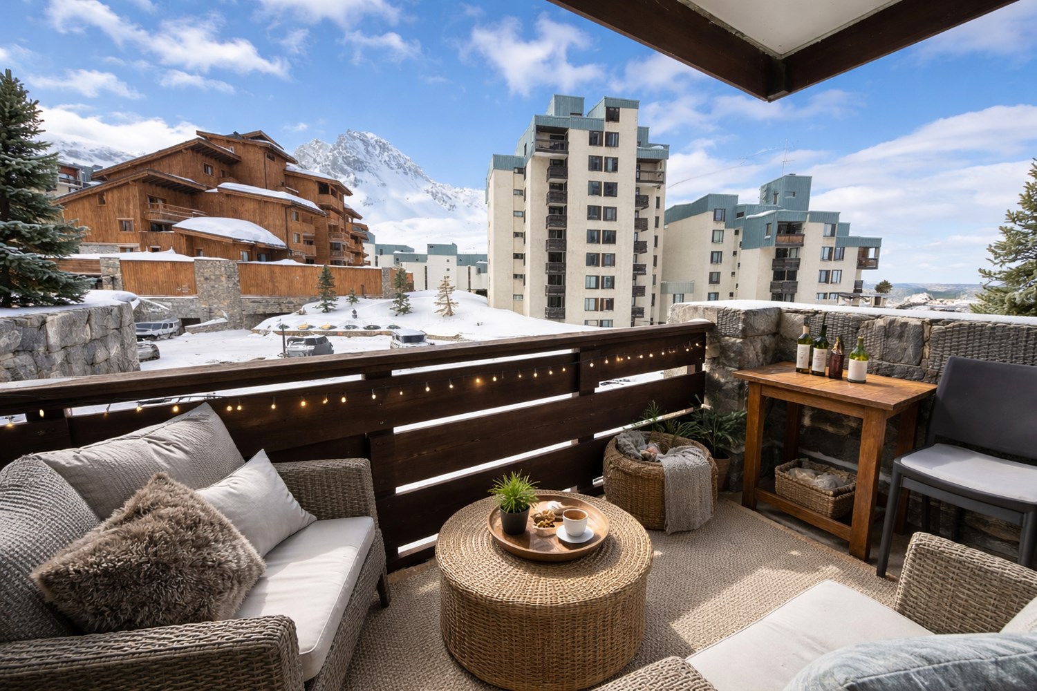 Tignes Val Claret | One-bedroom flat near the slopes and shops