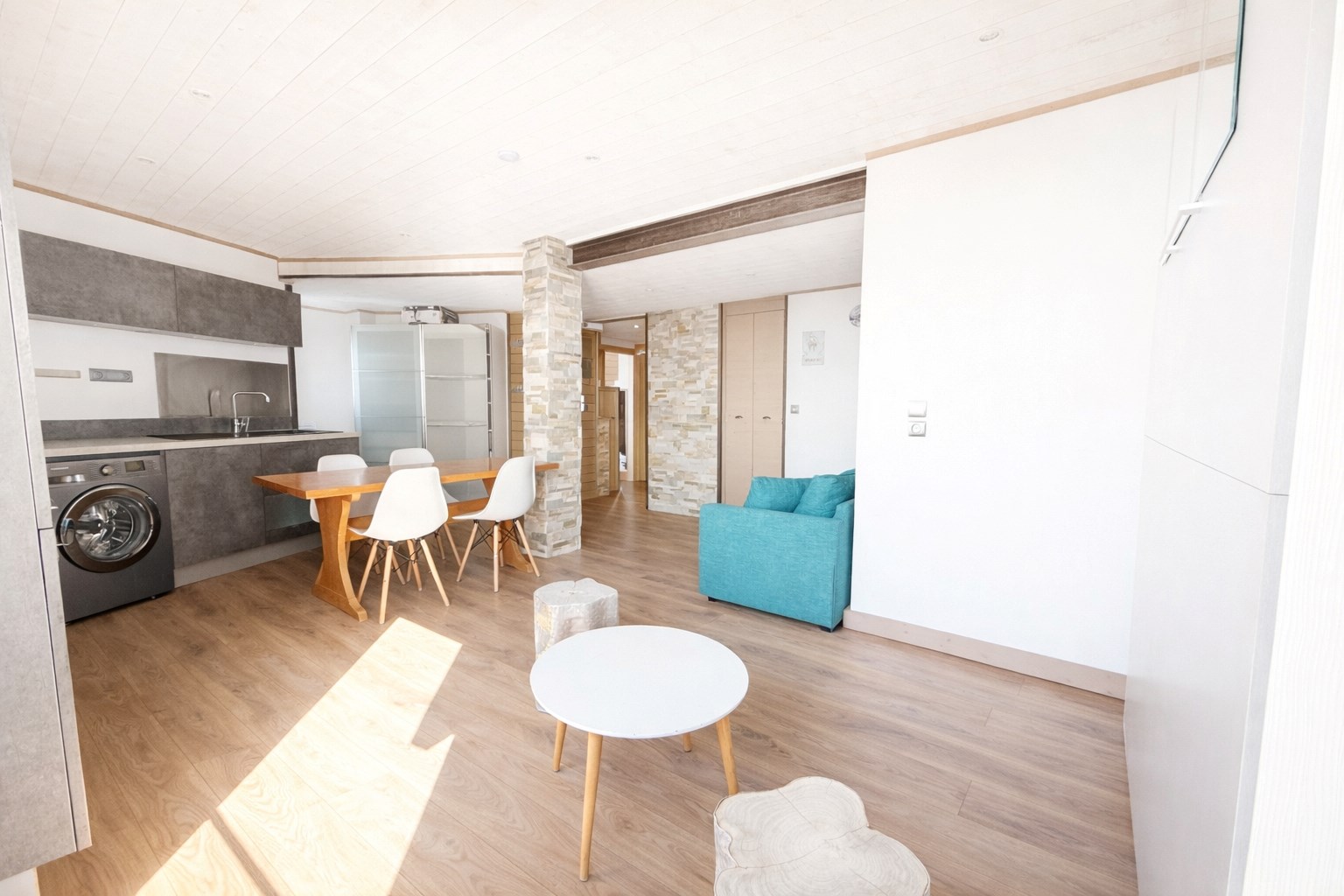 Two-room apartment with ski-in/ski-out access in Tignes val claret