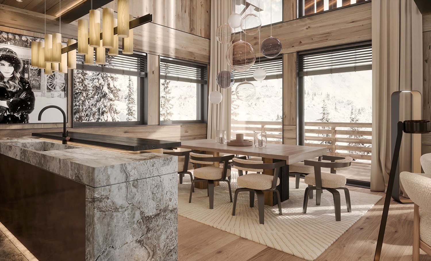 Chalet d'exception à Megève