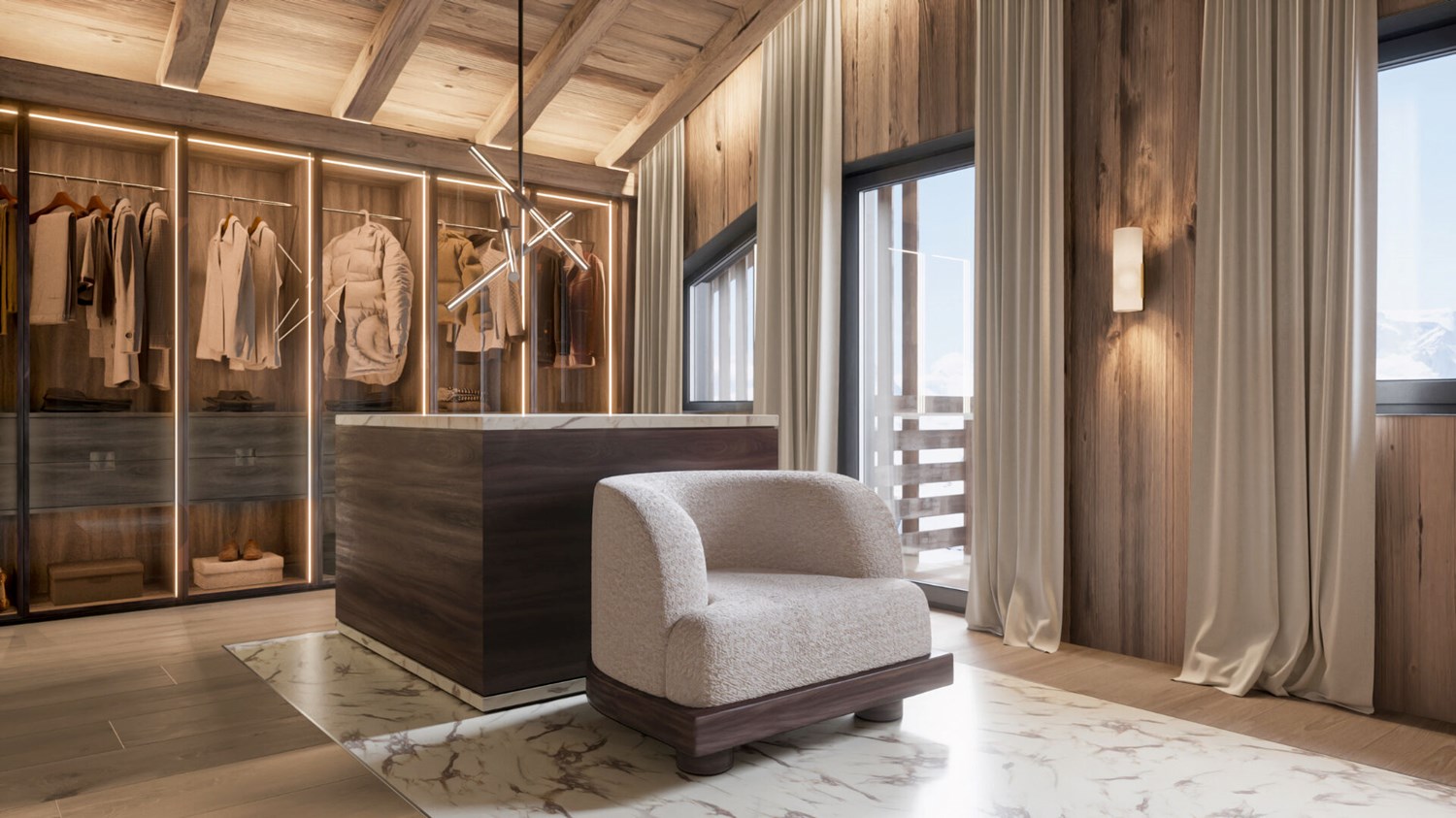 Chalet d'exception à Megève