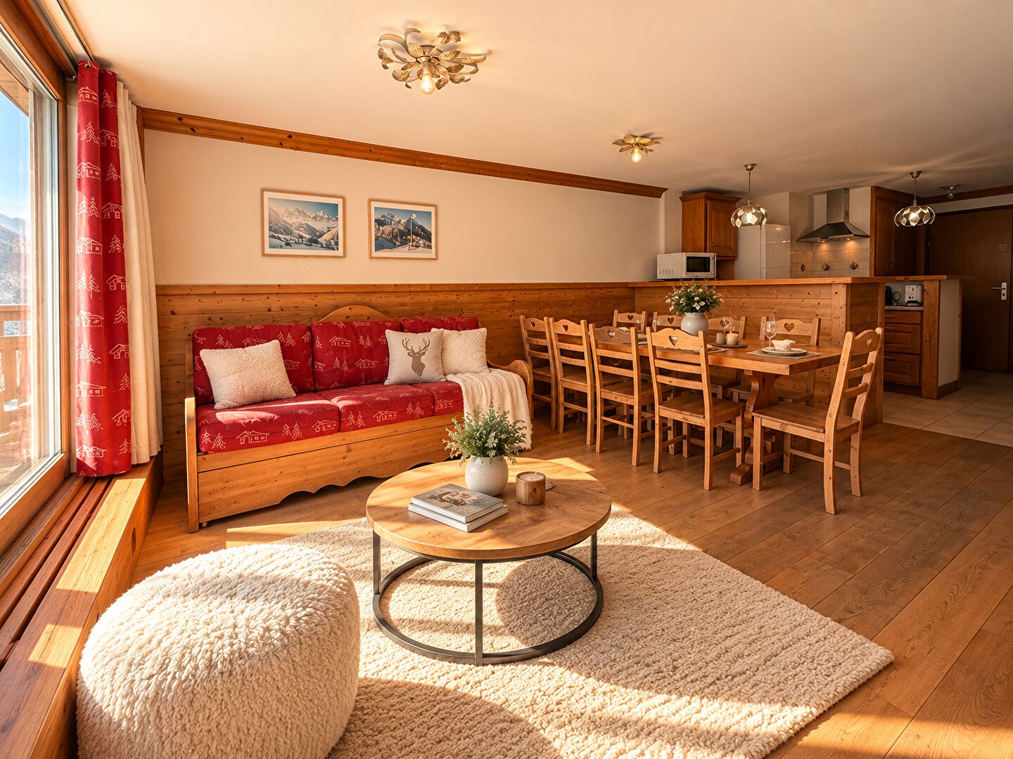 Tignes le Lac - RARE -Appartement T4 avec balcon vue dégagée