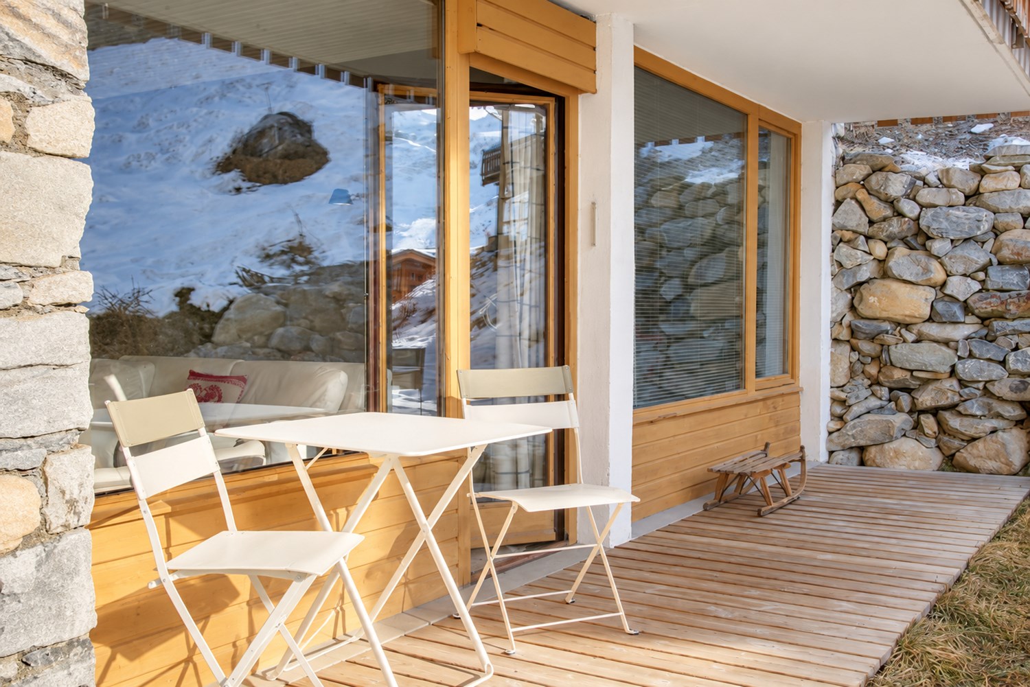 Appartement T2 avec terrasse -Sud Est. Tignes Le Lac