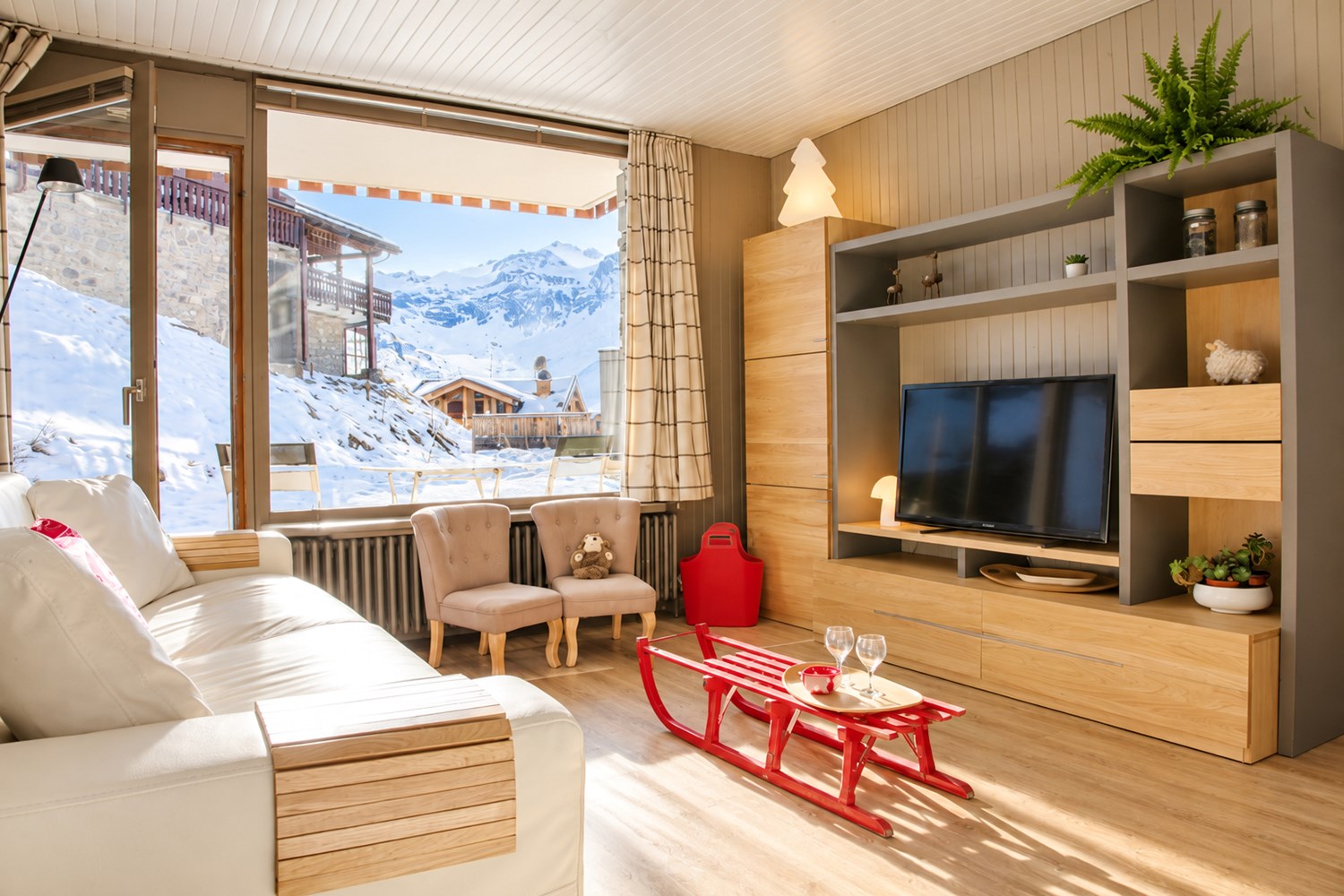 Appartement T2 avec terrasse -Sud Est. Tignes Le Lac
