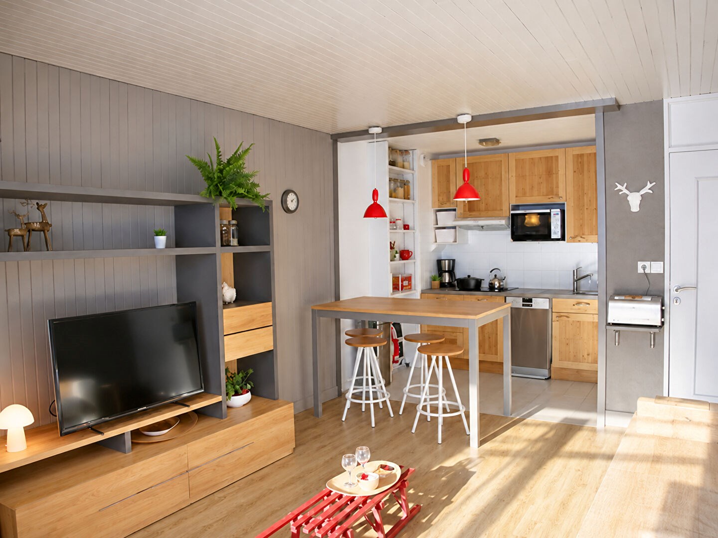 Appartement T2 avec terrasse -Sud Est. Tignes Le Lac