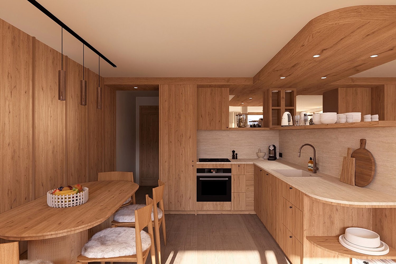 One-Bedroom Apartment + Cabin with balcony SANA -Tignes Val Claret