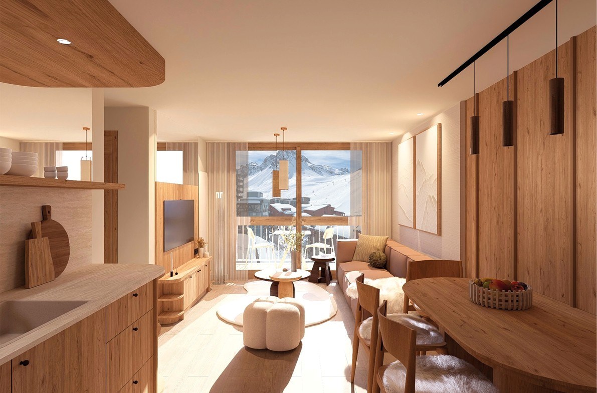 Appartement Tignes 4 pièce(s) 77.7 m2