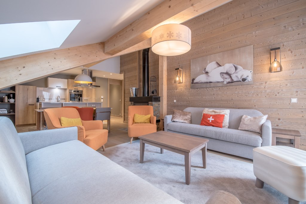 Centre de Méribel - Appartement familial avec vue ouverte