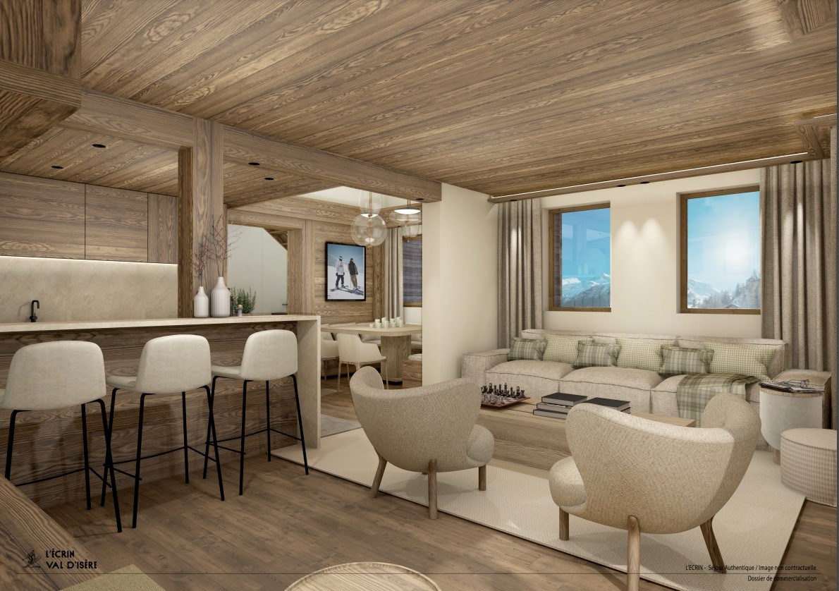 Apartment new property 3 rooms VAL D ISERE - 76.58m2 1 939 000 €-8
