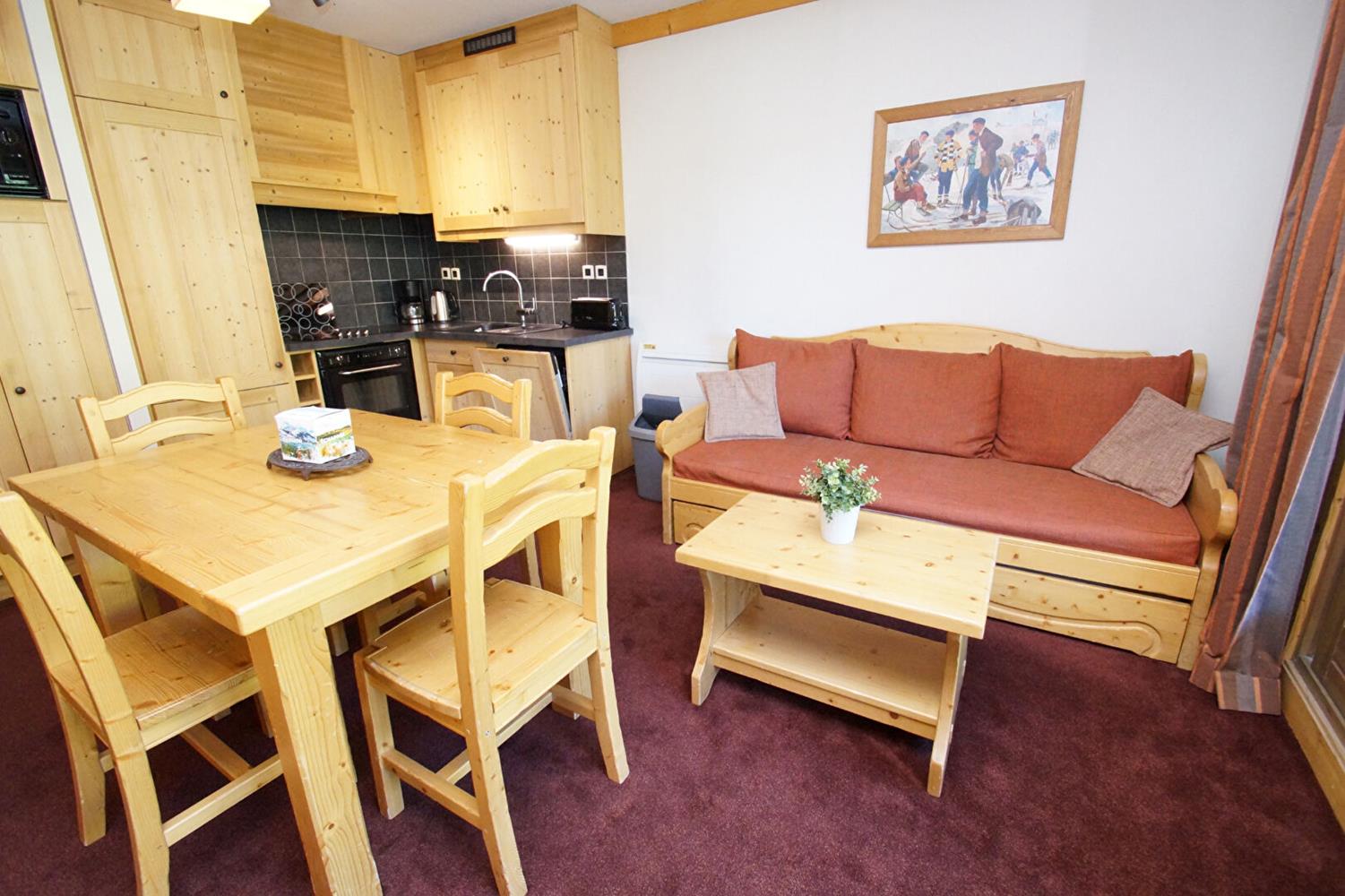 Sale apartment 3 rooms LES DEUX ALPES 55.31m2 355 100