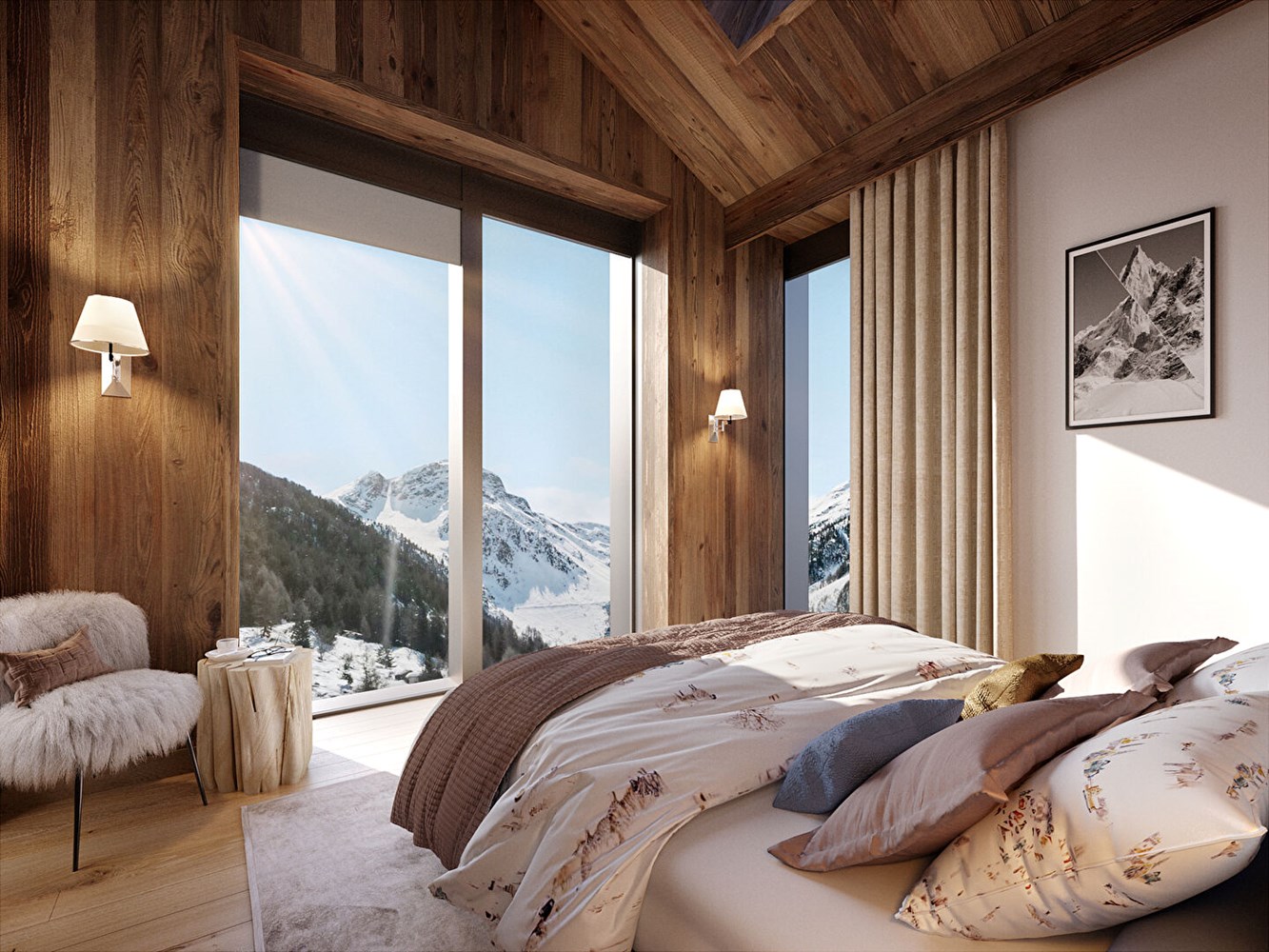 Apartment new property 2 rooms Grimentz - 60.07m2 730 600 €-2
