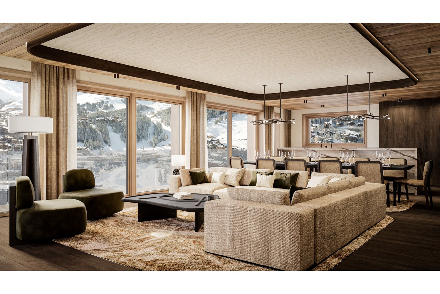 Appartement neuf 4 pièces COURCHEVEL - 126,7m2-1