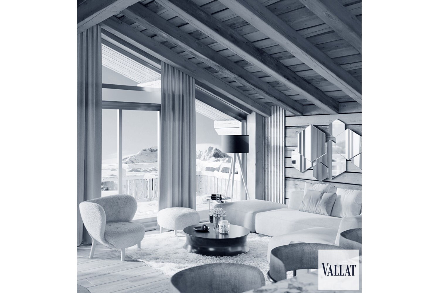 Appartement neuf 4 pièces COURCHEVEL VILLAGE - 123,2m2 2 745 000 €-2