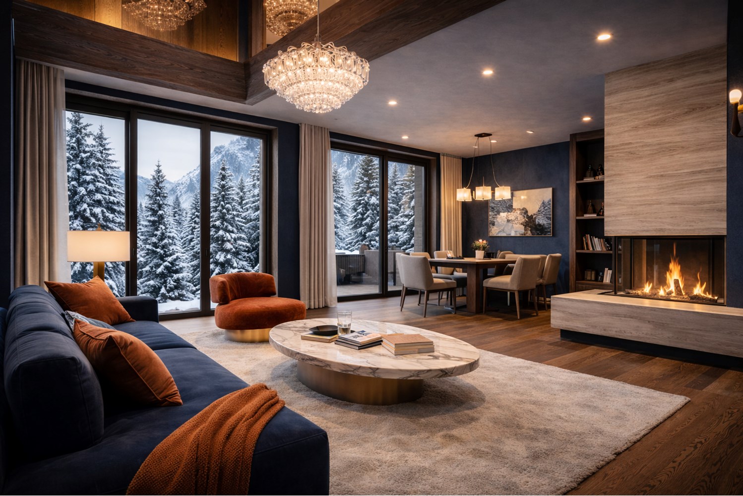 Apartment new property 4 rooms VAL D ISERE - 129m2 3 325 000 €-1