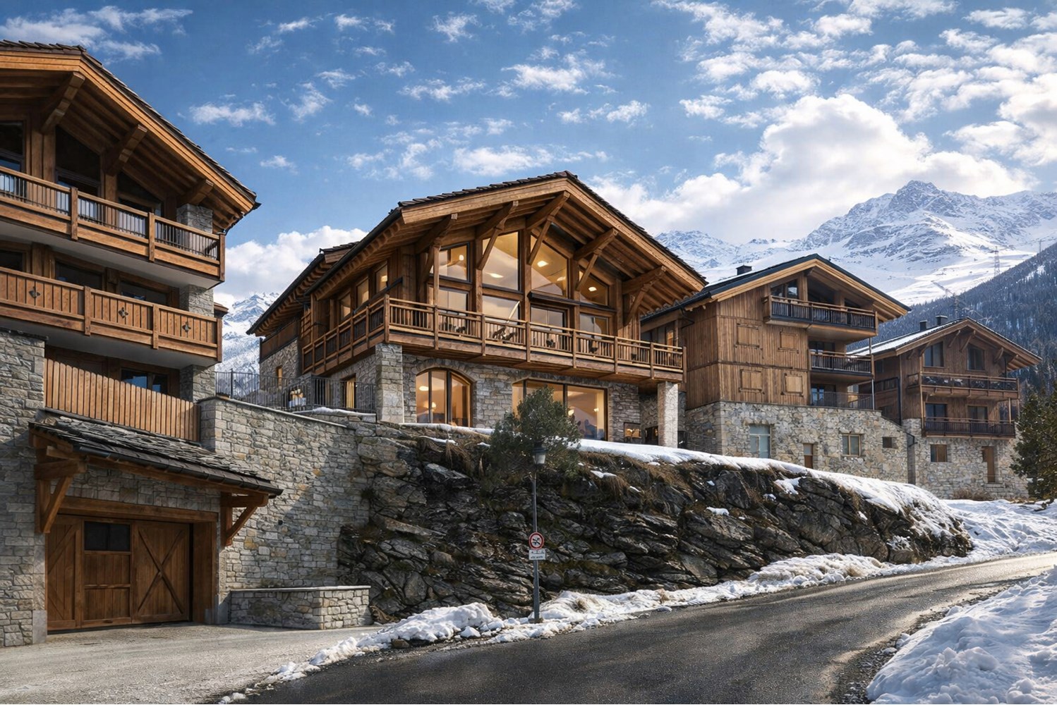 Chalet new property 8 rooms VAL D ISERE - 285m2 12 500 000 €-1