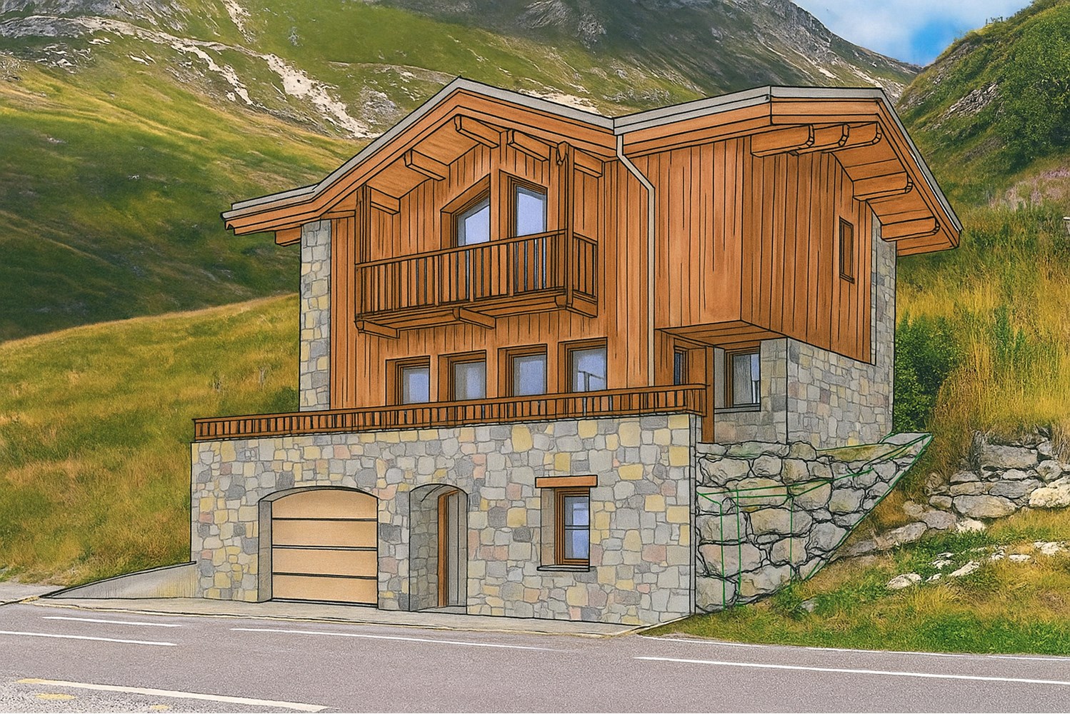 Sale house 6 rooms TIGNES - 141m2 922 200 €-1