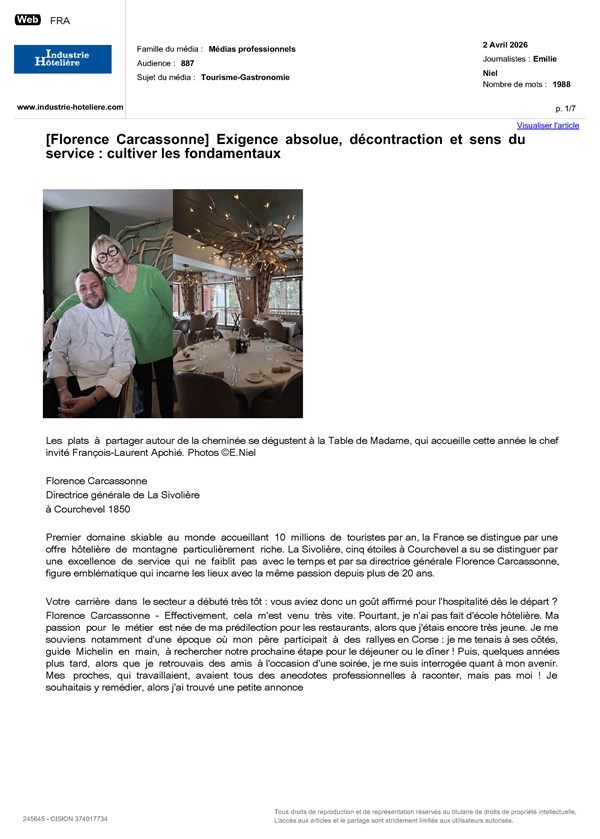 Sivolière Hôtel & Résidence, un projet d'envergure gardé secret depuis plusieurs années