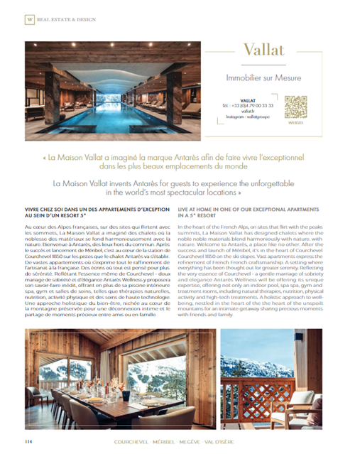 Parution presse WHITE - ANTARES vivez l'exceptionnel 