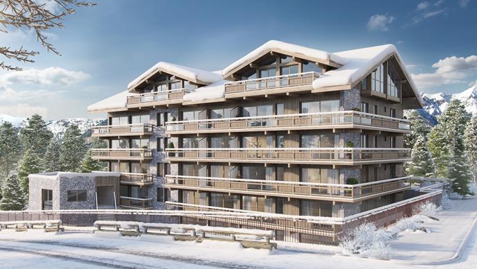 New property Courchevel LES TOITS DE LA RÉSERVE-0